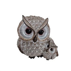 5" Owl Decorations (mother and child)