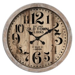 Vintage Wooden Wall Clock 76.5cm