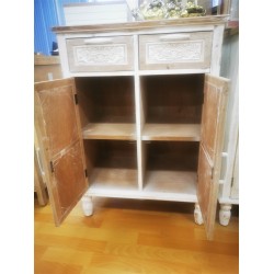 86.5CM CABINET WITH 2 DRWERS AND 2 DOORS