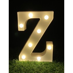 21.5CM LED LIGHT UP LETTER"Z"