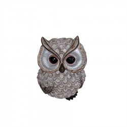 7" Owl decoration (body sideways)