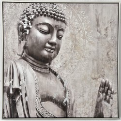 82.5CM HANDPAINTED PRINT WITH FRAME - BUDDHA