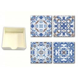 Ceramic Coaster in Box -Pattern 11.2x11.2x4.2cm