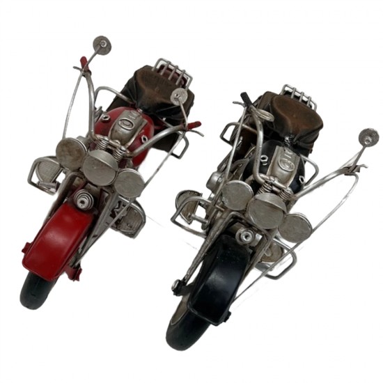 27cm 2/A Metal Desktop Motorcycle