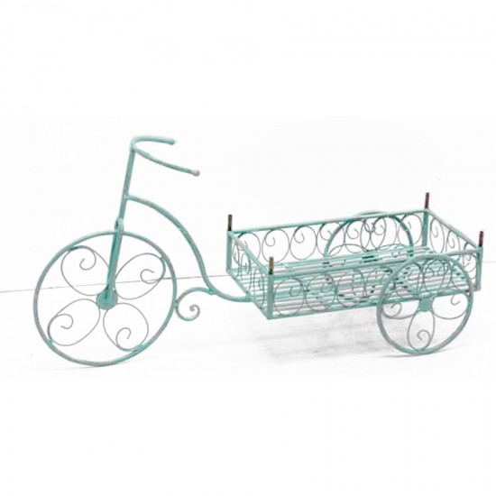 Metal Tricycle Plant Stand 92x30x47cm