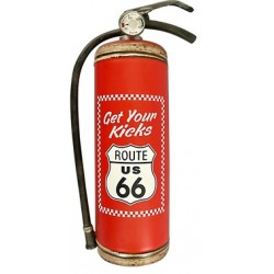 Embossed Iron Wall Plaque- Fire Extinguiser 25x50cm