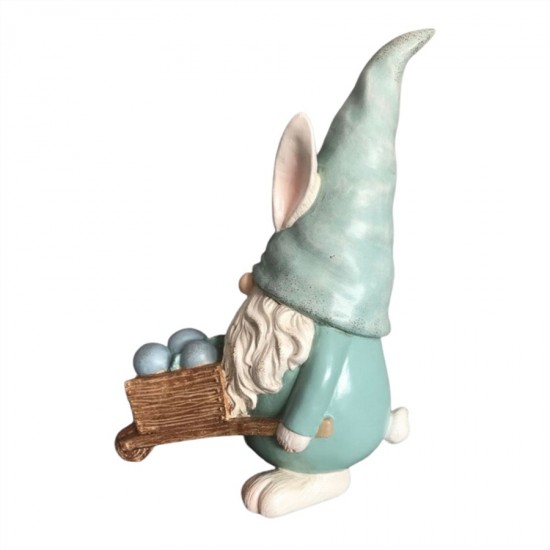 Resin Easter Gnome 24x13.1x31.1cm