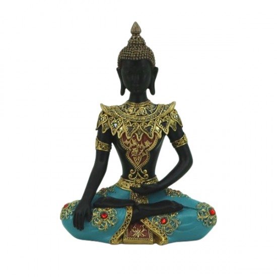 22cm Resin Sitting Buddha