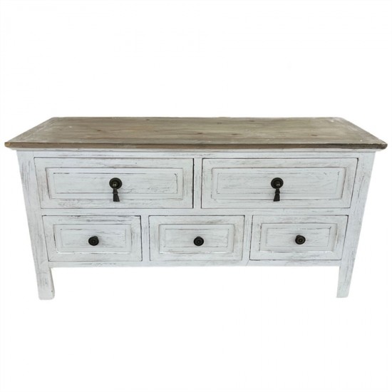 Wooden Cabinet With Muti Drawers 80x30x42cm