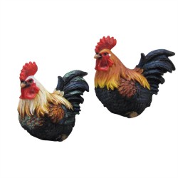 9.5CM 2/A RESIN ROOSTER