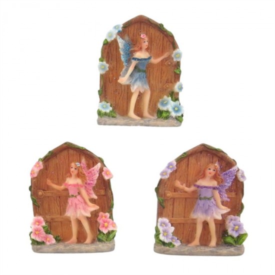 5cm 3/A Fairy Garden Door Decoration Collection