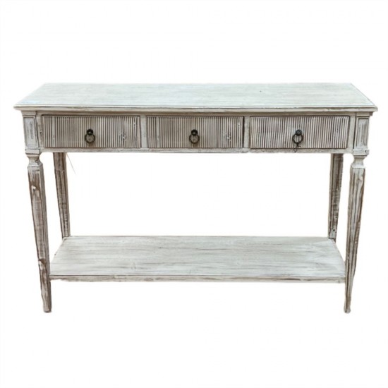 Console Table with 3 drawers
