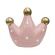 Light Pink Crown Money Box 21.7x10.4x19.2cm